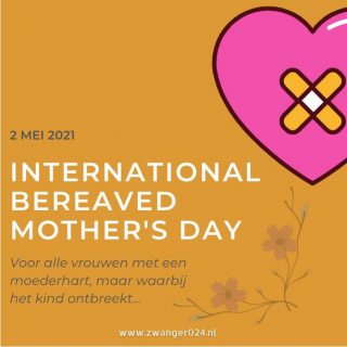 ∞ INTERNATIONAL BEREAVED MOTHER'S DAY ∞ De internationale rouwende moedersdag... 

Terwijl ik content voor dit kanaal verzamelde, kwam ik deze niet-onbelangrijke dag tegen, te laat om het op tijd te posten (afgelopen zondag dus). Maar ik wil er niet aan voorbij gaan. Want er zijn heel veel vrouwen die het morgen op moederdag niet makkelijk zullen hebben. Voor hen is Moederdag ingewikkeld. Omdat ze een moeder verloren hebben, maar ook omdat ze een kind verloren hebben door een miskraam of overlijden voor/bij/na de geboorte. Er zijn ook vrouwen die heel graag moeder willen zijn maar bij wie het niet lukt of gelukt is... 

Bereaved mother’s day is sinds 2010 een soort van speciale Moederdag voor hen die hun kinderen zijn verloren en voor hen die geen kinderen kregen terwijl ze er wanhopig naar verlangden. Een dag om bij je overleden kind(eren) stil te staan, bij de miskra(a)m(en) die je had, bij je ongewenste kinderloosheid. De zondag voor moederdag is om een bereaved mother (rouwende moeder) een hart onder de riem te steken en nog eens extra duidelijk te maken dat ook zij kostbaar is en geliefd. ❤

Op de site is er uiteraard ook een pagina gewijd aan het verlies van een (ongeboren) kindje...

#bereavedmothersdag #rouwendemoeder #verdriet #rouw #miskraam #ongewenstkinderloos #moederdag #nietvergeten #verlies #stilgeboren #sterrenkind #zwanger024 #nijmegen