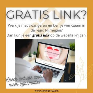 ∞ G R A T I S  L I N K ∞ Werk je met zwangeren en ben je werkzaam in de regio Nijmegen? Dan kun je een gratis link op www.zwanger024.nl naar jouw website aanvragen! 

Wat je ervoor moet doen?
Enkel een mailtje sturen, maar het makkelijkste is om het aanvraagformulier op de website in te vullen. Dat is helemaal onderin te vinden.

Is het echt gratis?
Ja hoor, een link onder de juiste header is helemaal gratis. Doel van de site is immers om een zo compleet mogelijk overzicht te kunnen bieden aan alle zwangeren in de regio. Het enige wat ik er wel voor terugvraag is @zwanger024 te volgen op social media en het zou helemaal mooi zijn als www.zwanger024.nl ook een linkje op jouw site krijgt. Daar worden we googletechnisch allebei beter van!😄

#zwanger #zwangerinnijmegen #zwanger024 #nijmegen #regionijmegen #wijchen #elst #beuningen #malden #groesbeek #zwangerin2021 
#zwangerschap #zwangeren #begeleiding #zwangerschapsbegeleiding #moederschap 
#bevalling #zwangerschapsaanbod