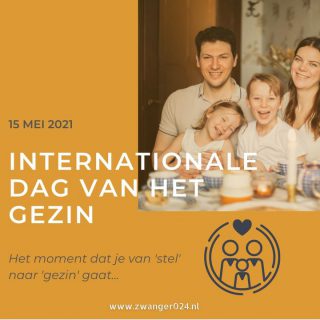 ∞ DAG VAN HET GEZIN ∞ Afgelopen zaterdag was het 'International Family Day', oftewel Dag van het Gezin. Deze post is dus - maar liefst! - 2 dagen te laat! Maar met een goed excuus: ik was bezig met mijn gezin. En op sommige momenten heeft dat gewoon voorrang. 

Wel heb ik die dag na zitten denken over het fenomeen 'gezin' en dan vooral de transformatie van 'stel' naar 'gezin'. Voor de een is het de grootste wens, voor de ander is het toch wel iets om aan te wennen... 

Voor diegenen die tot de laatste categorie behoren kan ik alleen maar zeggen: dat snap ik. Lees in de comments waarom.

Mocht je er niet uitkomen, zit het je meer dan dwars en belet het je te genieten van je zwangerschap? Ga dan eens praten met iemand. Op de site vind je een aantal suggesties voor hulp.

Overigens is dit niet waar deze dag om gaat, eigenlijk. Deze dag wordt ook wel Wereld Familiedag genoemd en is in 1983 door de Verenigde Naties uitgeroepen. Op deze dag staan we stil bij hoe belangrijk een hechte familie is voor een goede samenleving, in de hoop dat het meer bewustzijn creëert voor zaken die betrekking hebben op het gezin. De VN heeft er voor dit jaar zelfs een thema aan gehangen: Families and new technologies. "The prolonged COVID-19 pandemic demonstrated the importance of digital technologies for work, education and communication." 📱💻

Wist je trouwens dat 2024 het Jaar van het Gezin zal zijn? 
.

#zwanger #zwangerinnijmegen #zwanger024 #nijmegen #regionijmegen #wijchen #elst
#beuningengld #malden #groesbeek #zwangerin2021 #gezin #dagvanhetgezin #dagvanhetgezin2021 #verlatepost😬  #ouderschap #ouderschapscoaching #pratenhelpt #kindkrijgen #mamaworden #papaworden